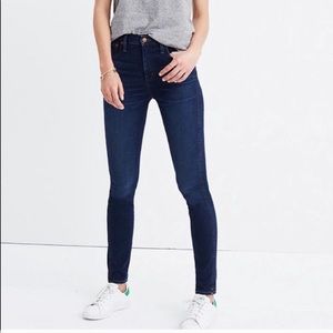 Madewell Skinny Ankle High Rise Jeans Women Sz 28